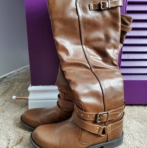 Just Fab Knee High Boots